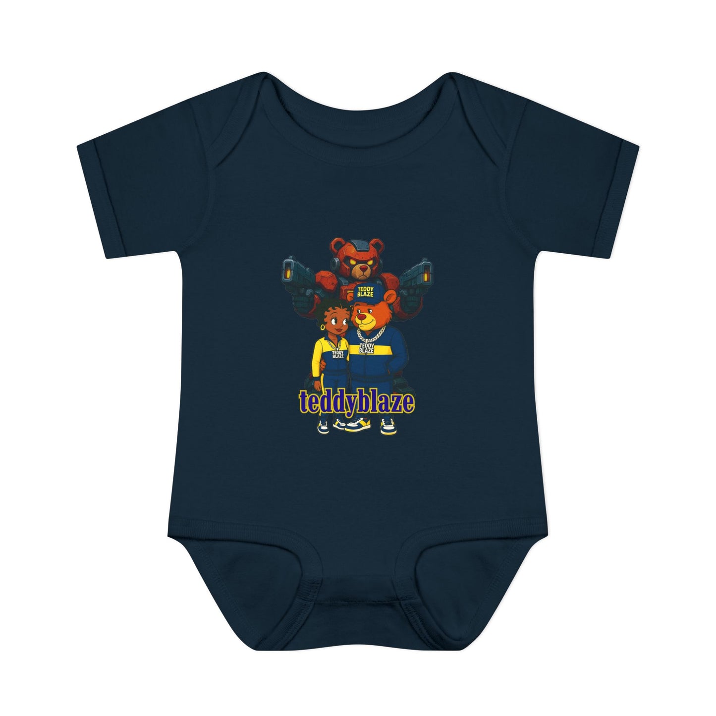 Betty Teddy Baby Romper