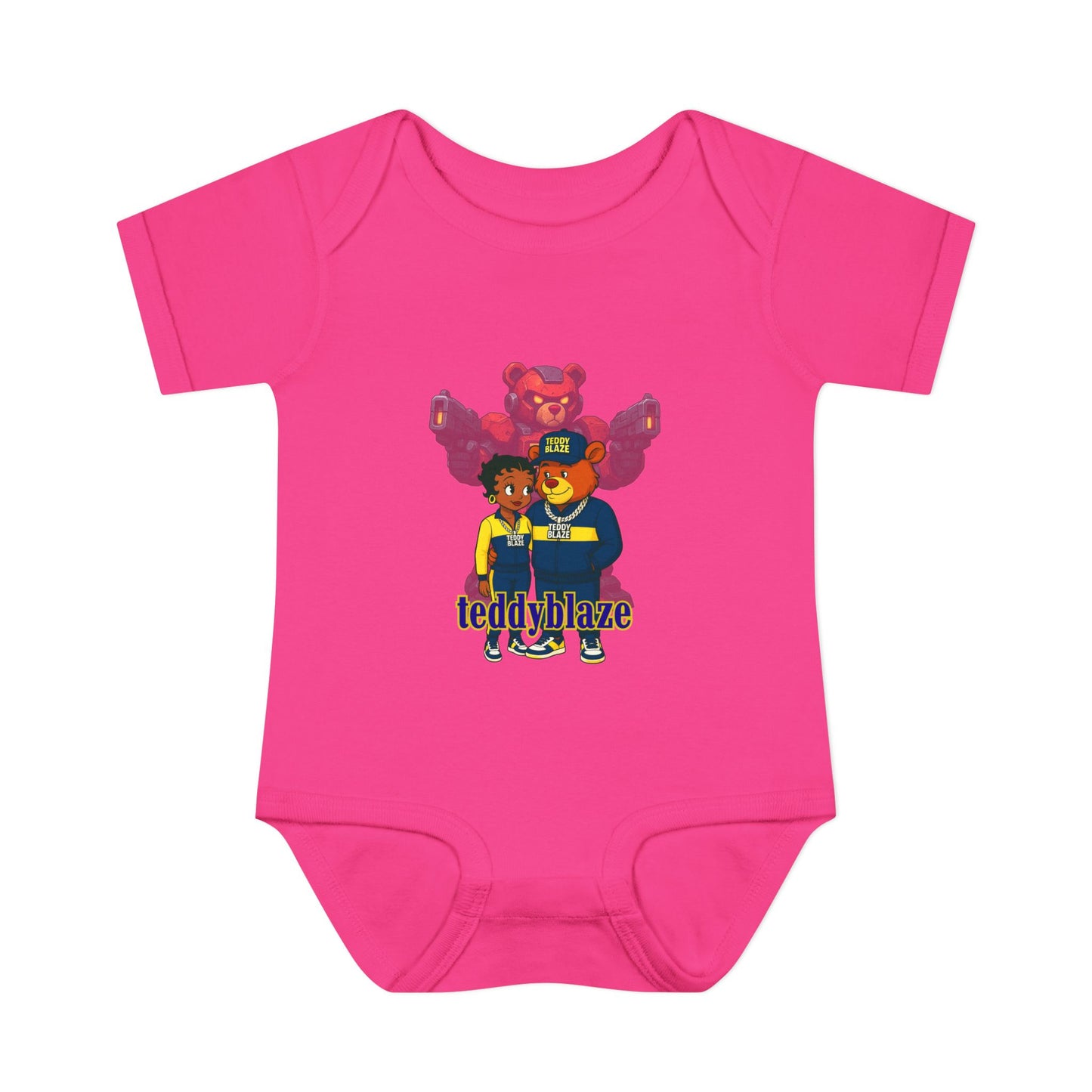 Betty Teddy Baby Romper