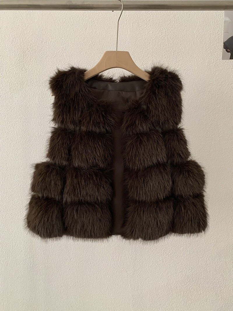 Faux Fur Vest