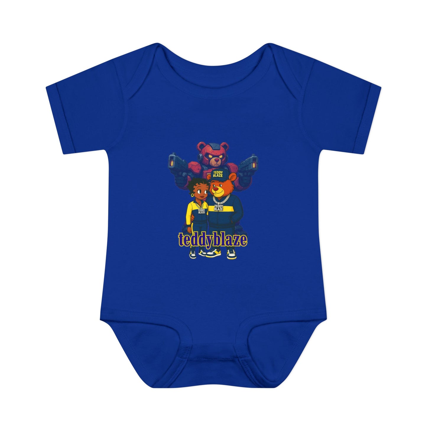 Betty Teddy Baby Romper