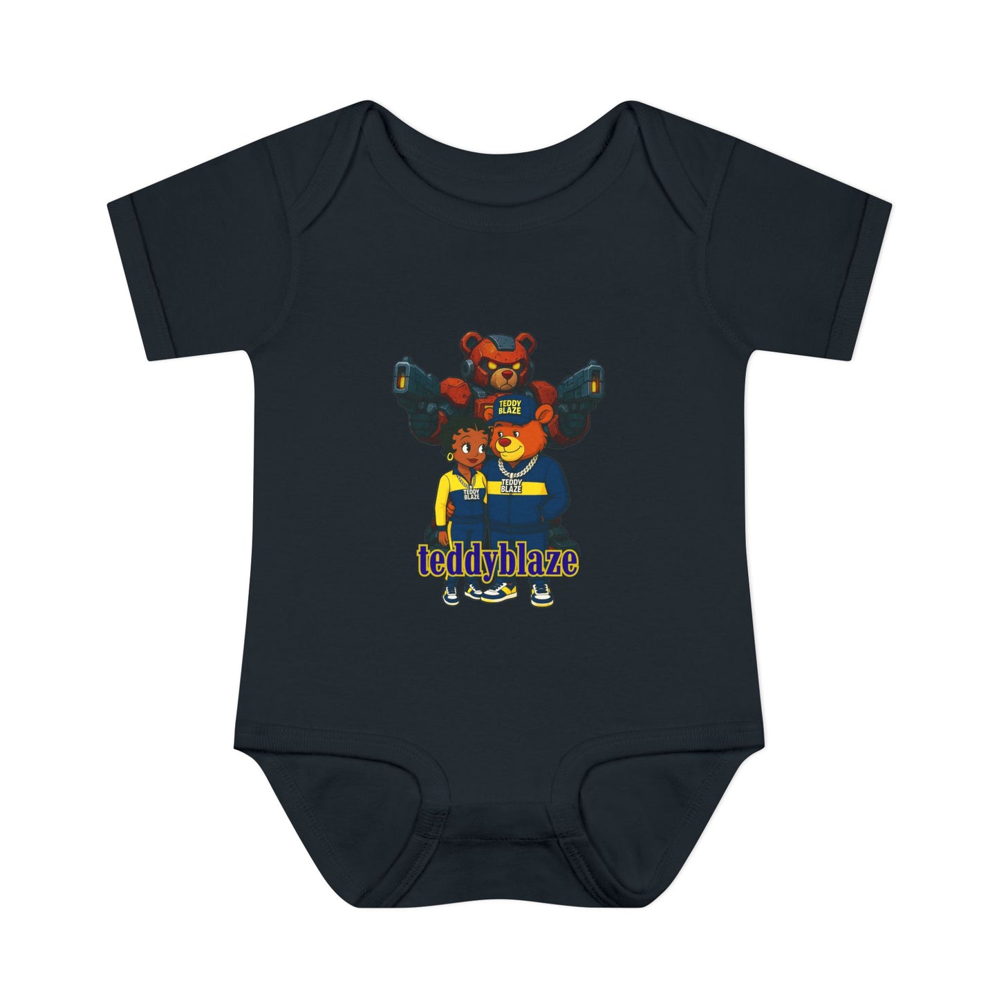 Betty Teddy Baby Romper