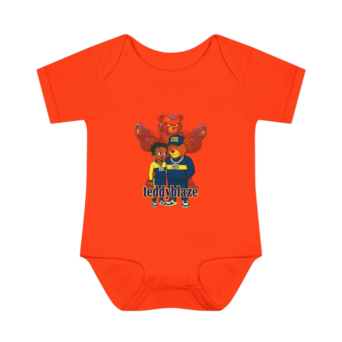 Betty Teddy Baby Romper