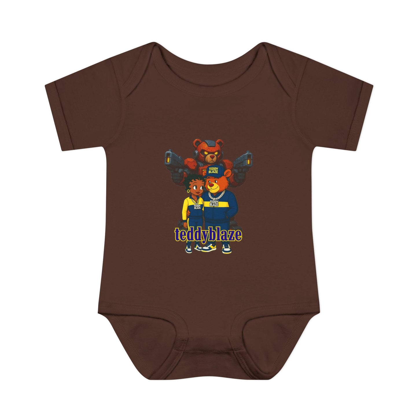 Betty Teddy Baby Romper