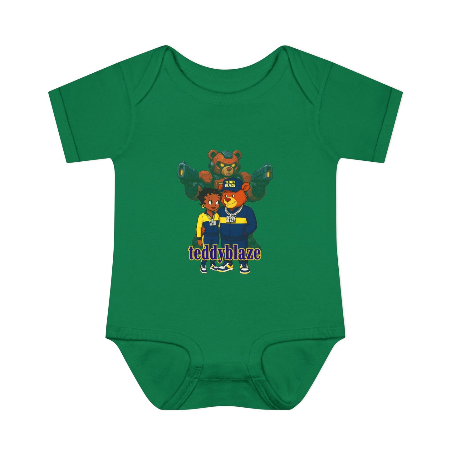 Betty Teddy Baby Romper