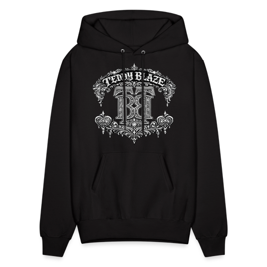 Interlink Pullover Hoodie - black