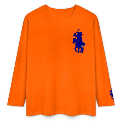 Teddy Bolo Cotton Long Sleeve Top