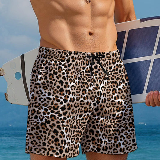 Leopard Print Shorts