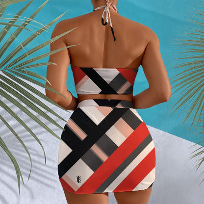 STR3 Halter Neck Skirkini