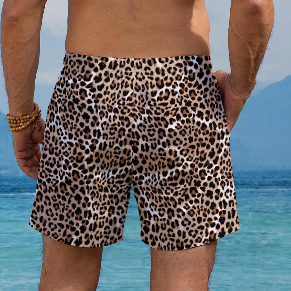 Leopard Print Shorts
