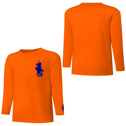 Teddy Bolo Cotton Long Sleeve Top