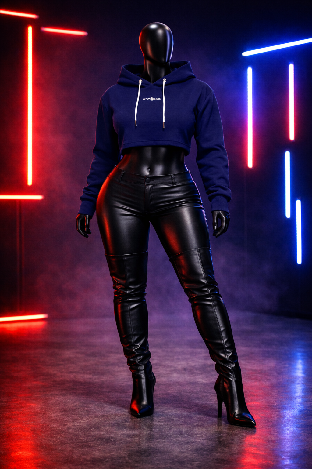 Signature Cropped Hoodie