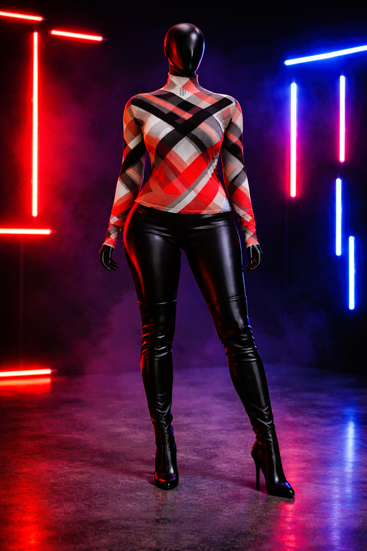 STR3 Long Sleeve Mesh T-Shirt