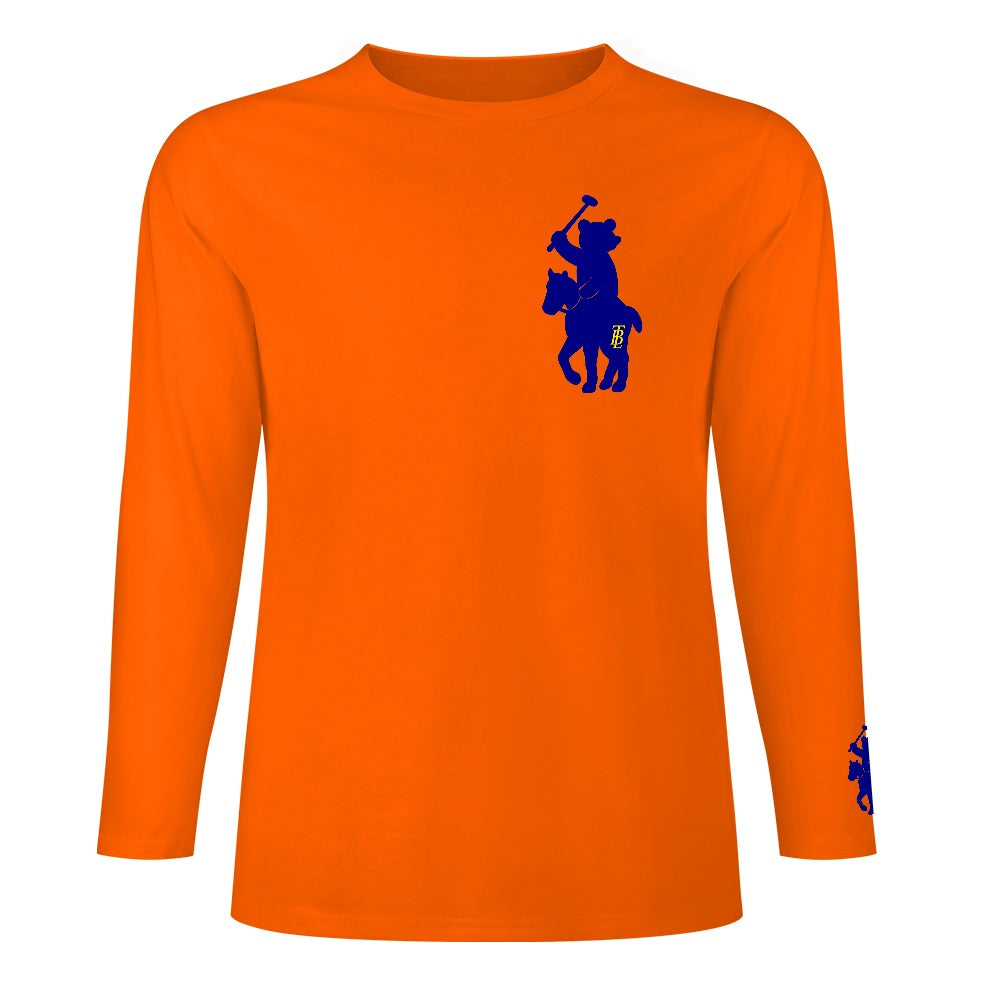 Teddy Bolo Cotton Long Sleeve Top